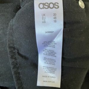 ASOS Black Ripped Skinny Jeans